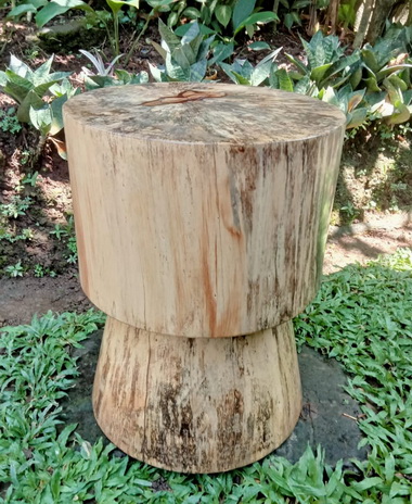 natural stool home decor