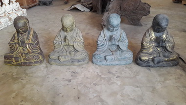 buddha cement sculpture