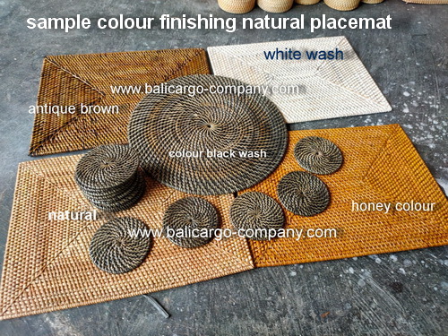 placemat coaster set