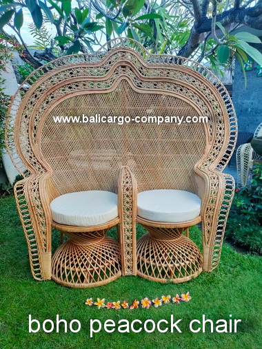 boho peacock chair