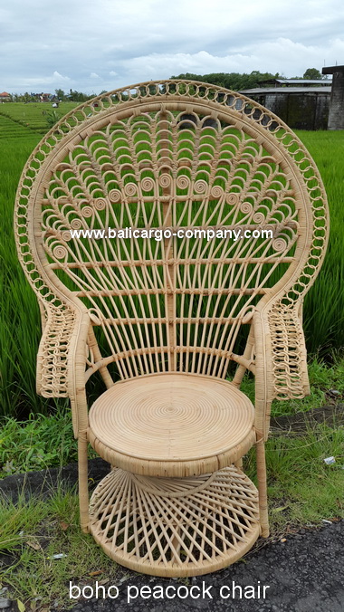 boho peacock chair