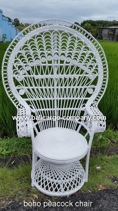 boho peacock chair