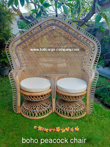 boho peacock chair