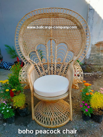 boho peacock chair