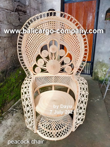 peacock chair