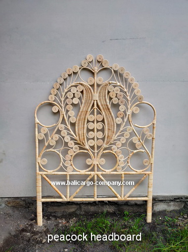 peacock headboard