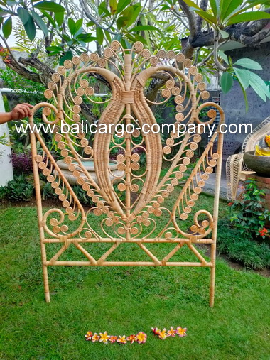 rattan headboard