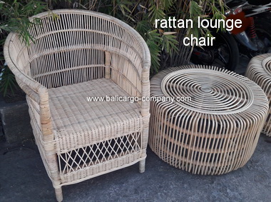rattan loung chair
