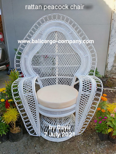 bali peacock chair