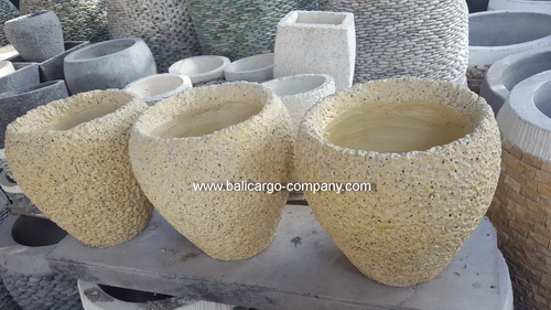 garden cement pot