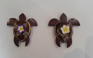 wood fridge magnet