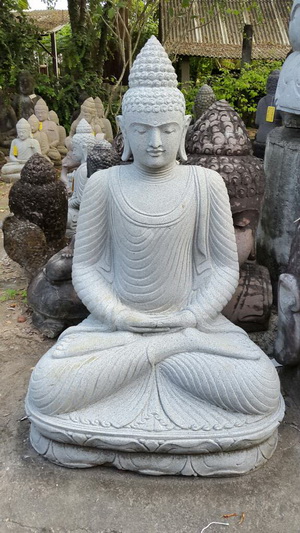 lava stone statue
