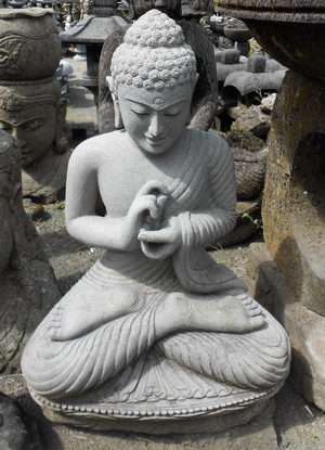 lava stone statue