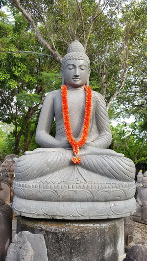 lava stone statue