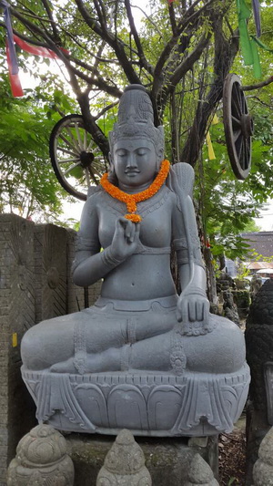 lava stone statue