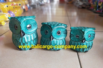 wholesale owl statue, wooden owl statues