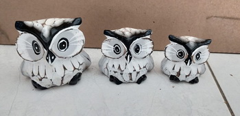 wholesale owl statue, wooden owl statues