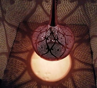 antique pendant light