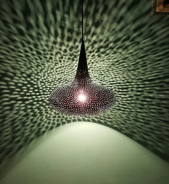antique pendant light