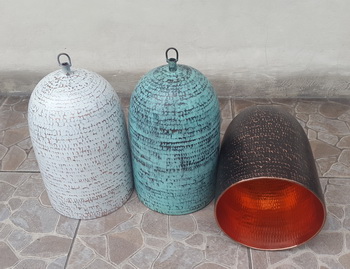 copper pendant light