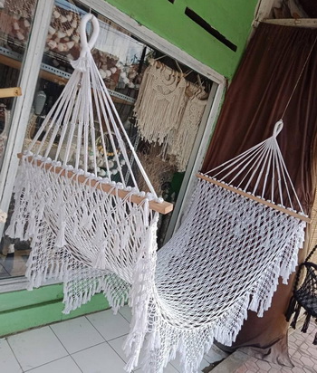 macrame hammock