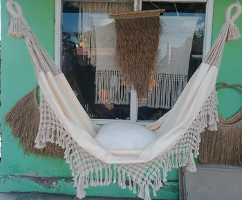 macrame hammock