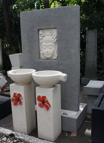 fountain garden decor