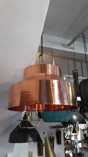 unique copper lamps