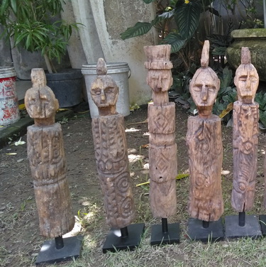 tribal statues