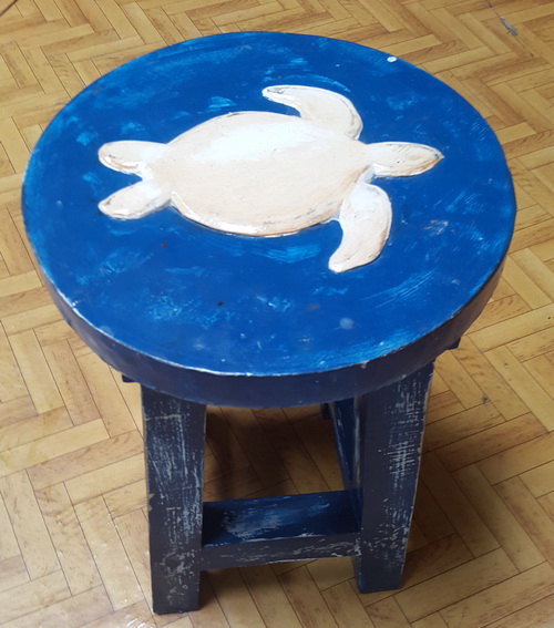kids wood stool