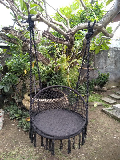 macrame swing