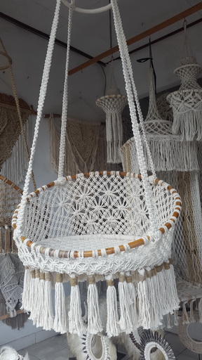 macrame swing