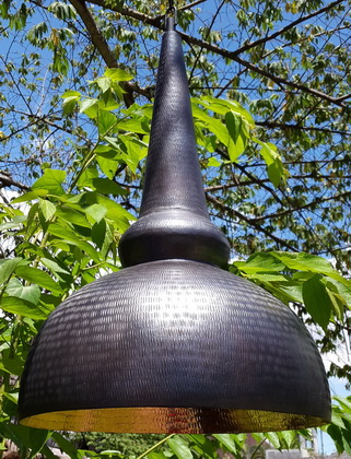 oxidized copper lighting