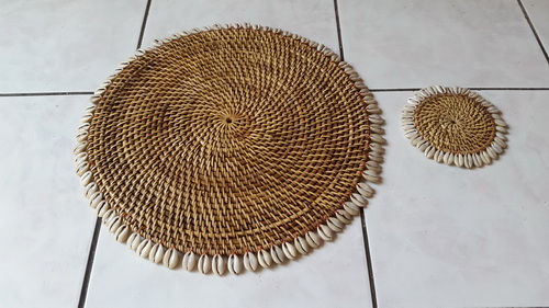 rattan placemat
