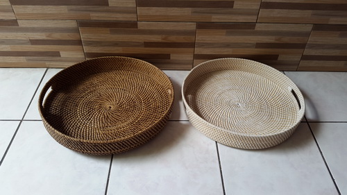 bali rattan trays