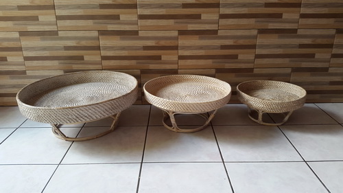 rattan trays