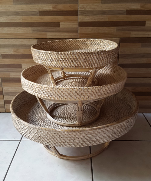 rattan trays