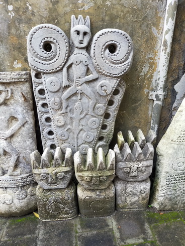 tribal sculptures