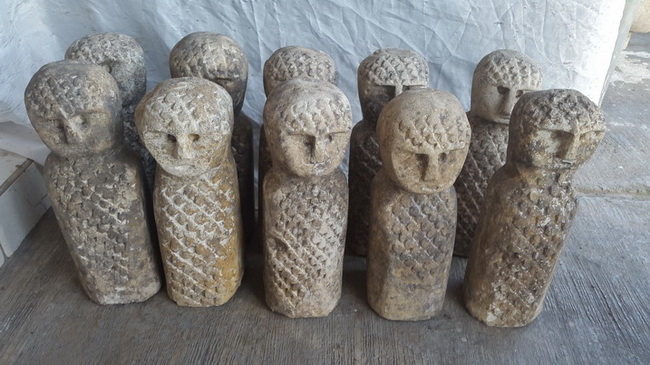 tribal statues
