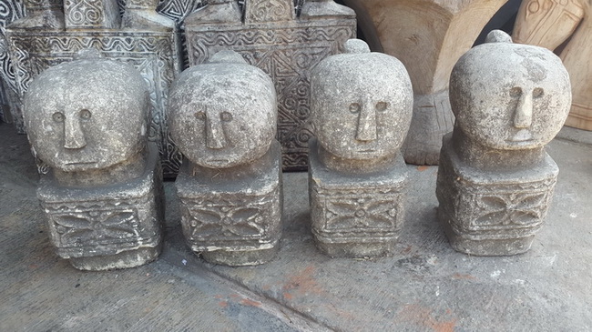 tribal statues