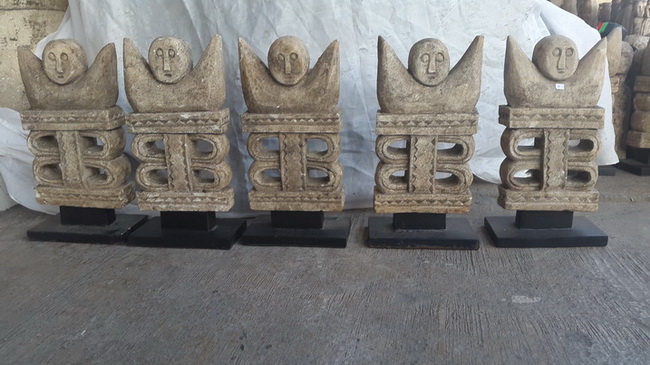 tribal statues