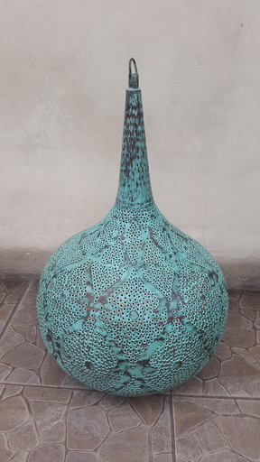 vintage copper lamp
