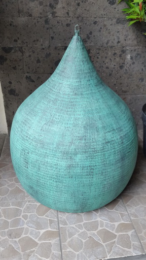 vintage copper lamp