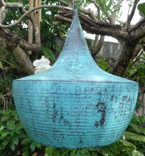 vintage copper lamp