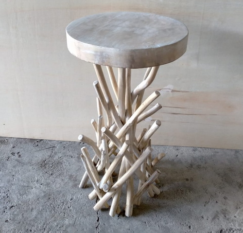wood stool