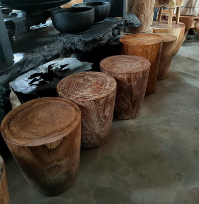 wood stool