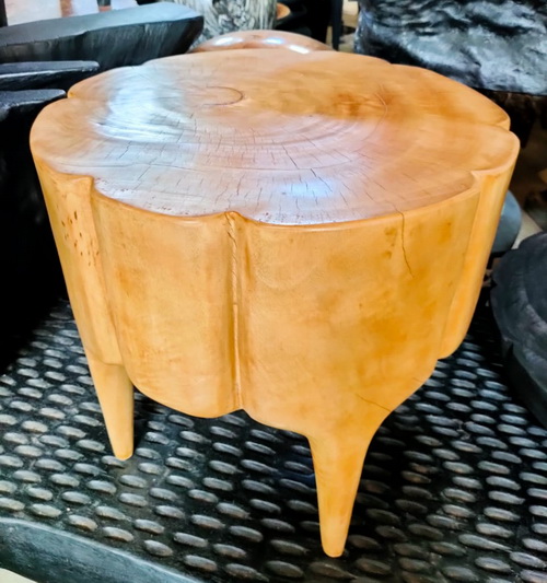 bali wood stool
