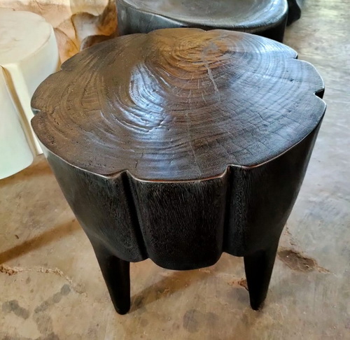 bali wood stool