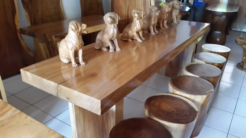 wood stool