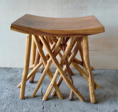 wood stool